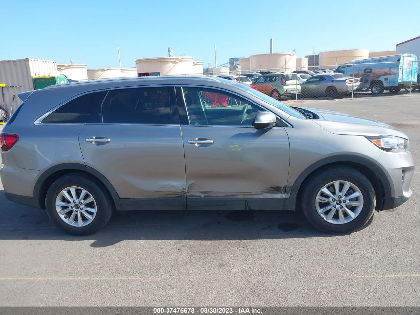 2019 KIA SORENTO LX - 5XYPG4A32KG531031