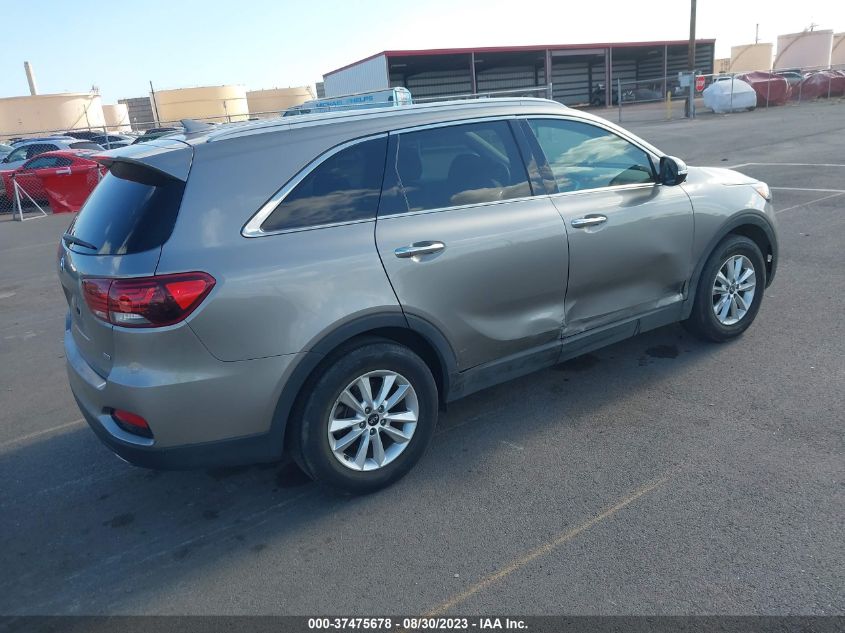 2019 KIA SORENTO LX - 5XYPG4A32KG531031