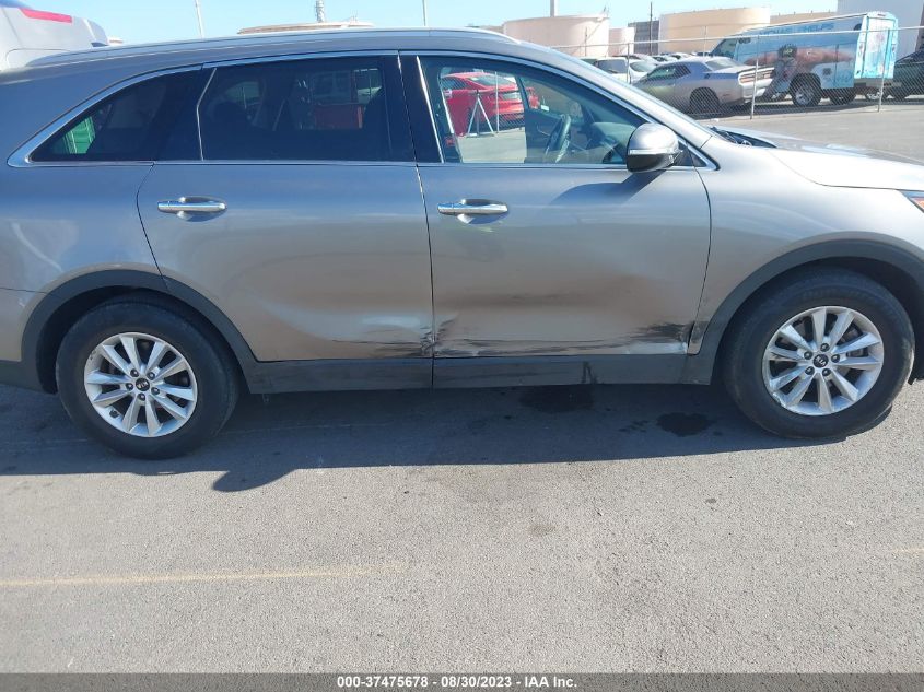 2019 KIA SORENTO LX - 5XYPG4A32KG531031