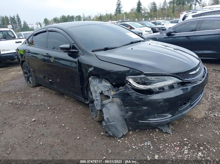 2015 CHRYSLER 200 S - 1C3CCCBG9FN661638