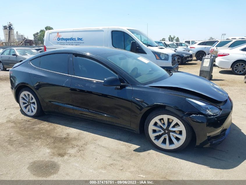 2022 TESLA MODEL 3 LONG RANGE - 5YJ3E1EB0NF209827