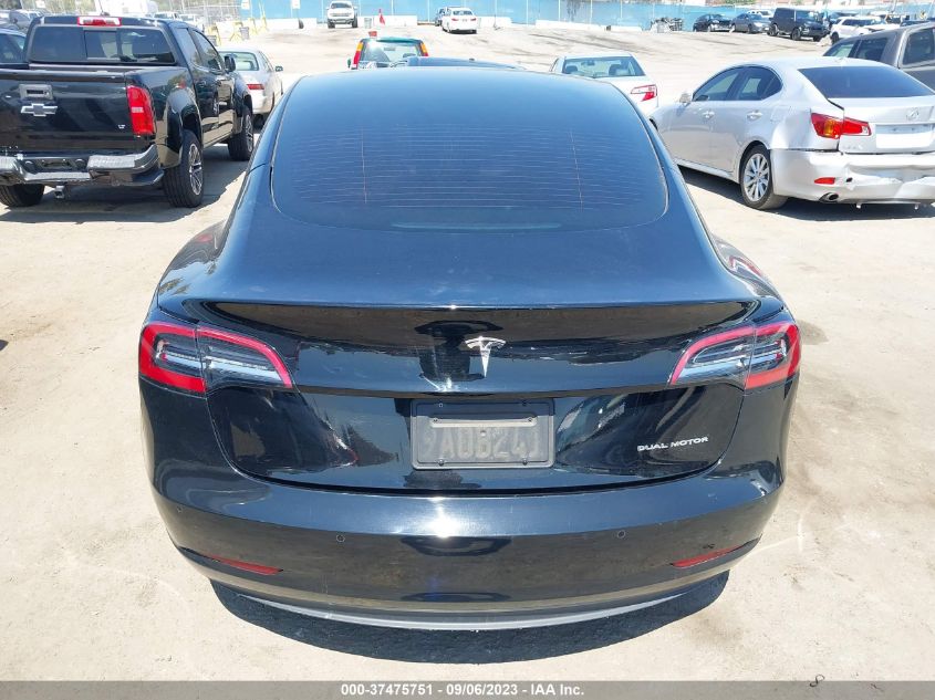 2022 TESLA MODEL 3 LONG RANGE - 5YJ3E1EB0NF209827