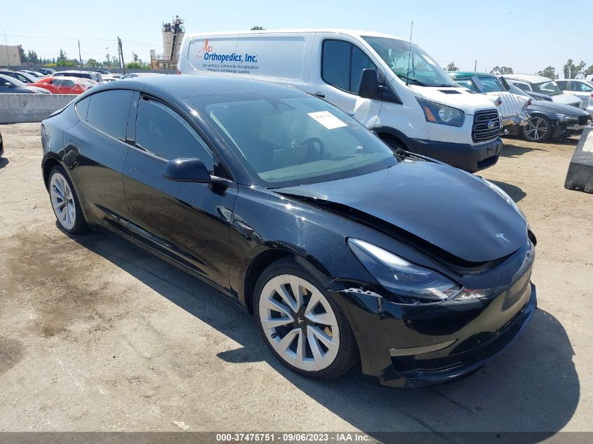 2022 TESLA MODEL 3 LONG RANGE - 5YJ3E1EB0NF209827