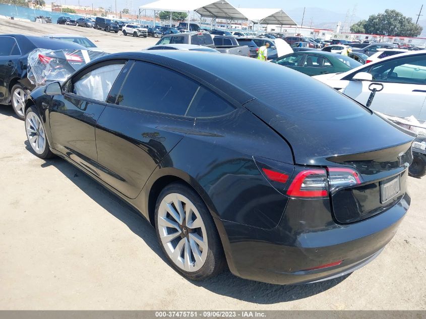 2022 TESLA MODEL 3 LONG RANGE - 5YJ3E1EB0NF209827