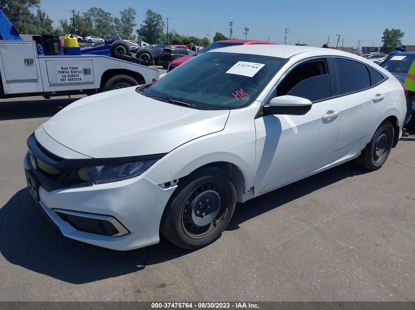 VIN 2HGFC2F61MH541215 2021 HONDA CIVIC SEDAN LX