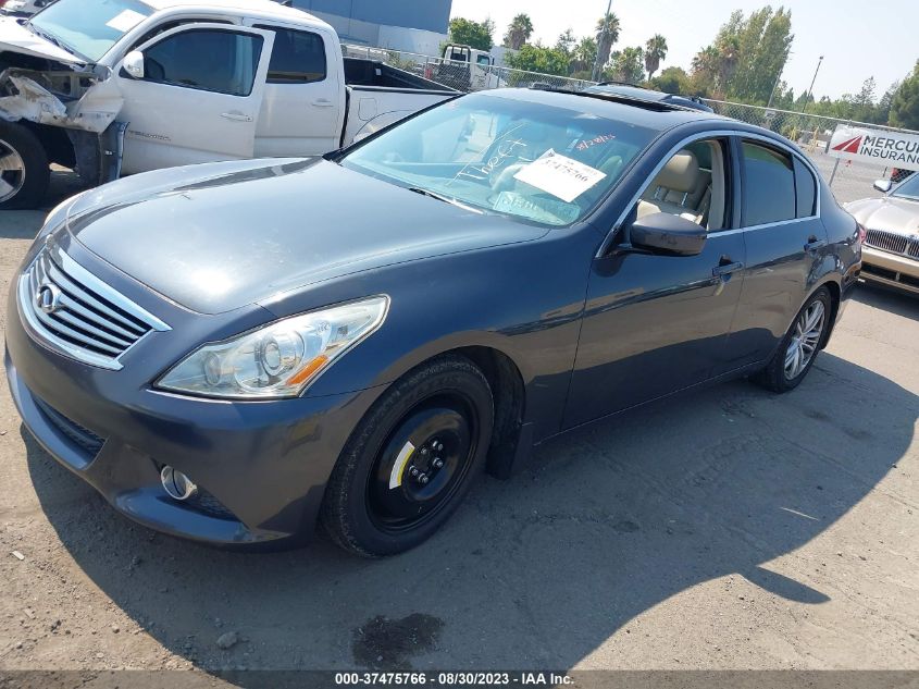 2013 INFINITI G37 SEDAN JOURNEY JN1CV6AP0DM712152