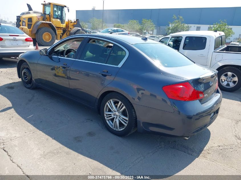 2013 INFINITI G37 SEDAN JOURNEY JN1CV6AP0DM712152
