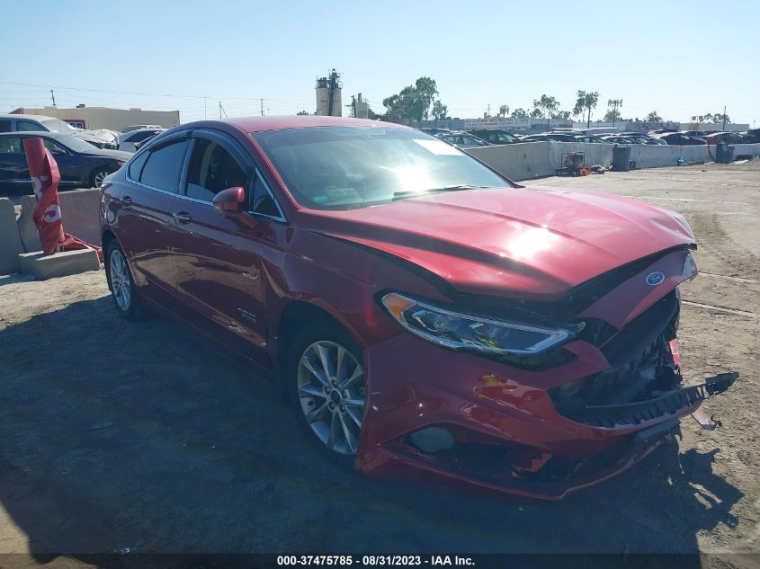 3FA6P0PUXHR379640 FORD FUSION ENERGI SE 2017