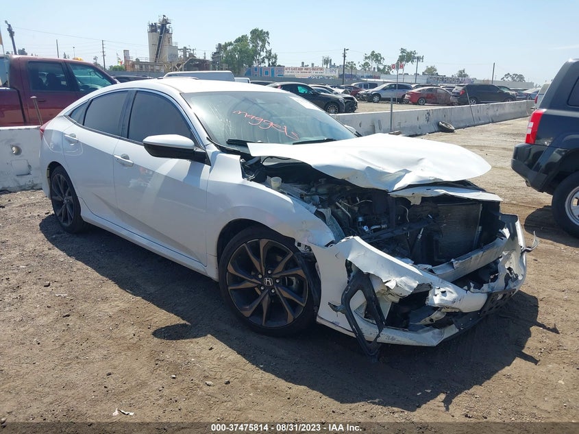 VIN 19XFC2F85KE204409 2019 HONDA CIVIC SEDAN SPORT