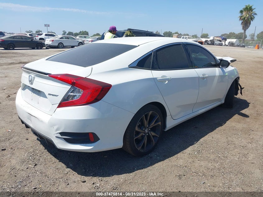 VIN 19XFC2F85KE204409 2019 HONDA CIVIC SEDAN SPORT