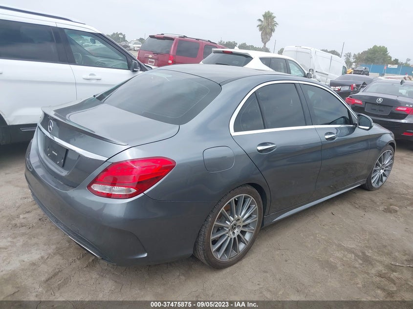 VIN 55SWF4JBXJU238147 2018 MERCEDES-BENZ C-CLASS C 300