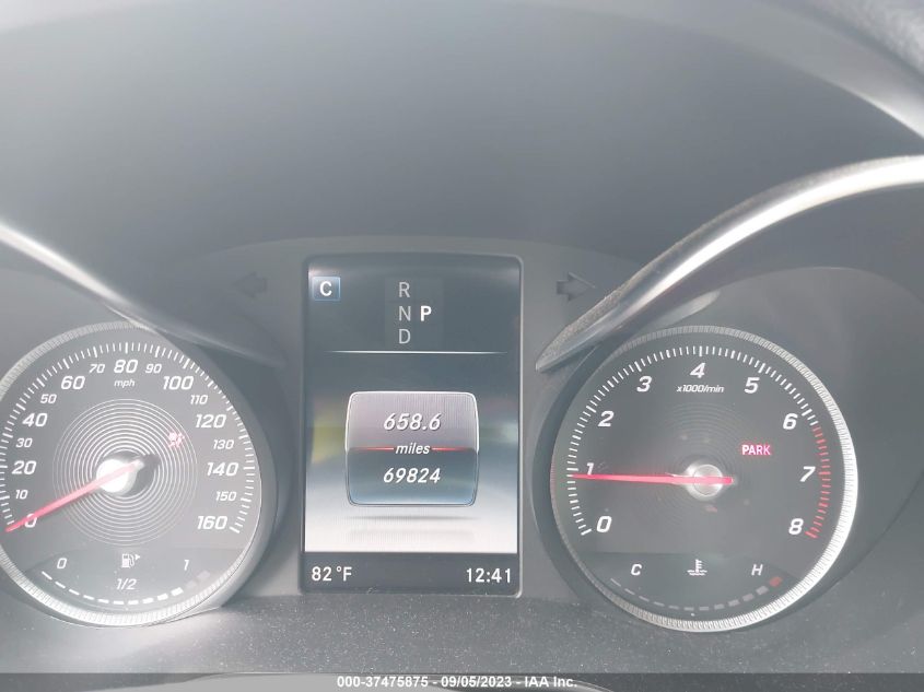 VIN 55SWF4JBXJU238147 2018 MERCEDES-BENZ C-CLASS C 300