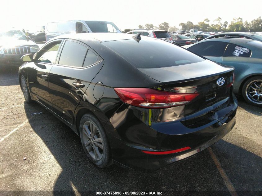 2018 HYUNDAI ELANTRA SEL - 5NPD84LF3JH239936