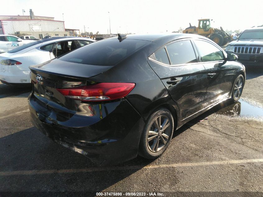 2018 HYUNDAI ELANTRA SEL - 5NPD84LF3JH239936