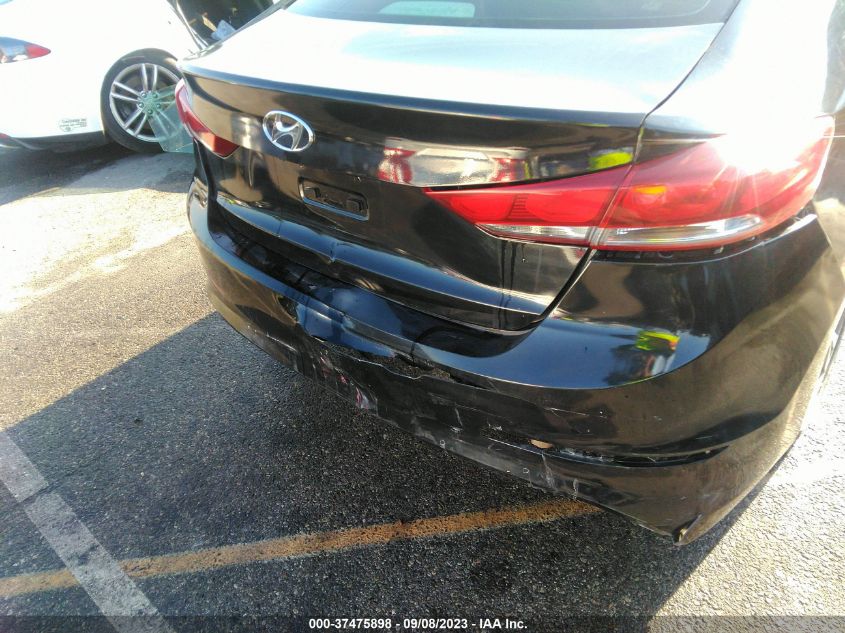 2018 HYUNDAI ELANTRA SEL - 5NPD84LF3JH239936