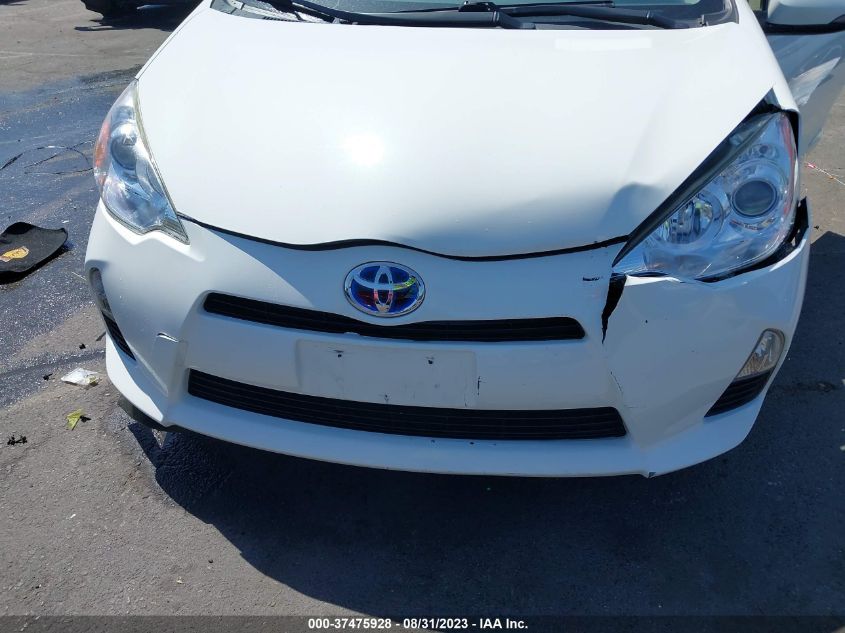2014 TOYOTA PRIUS C ONE/THREE/TWO/FOUR - JTDKDTB35E1060329