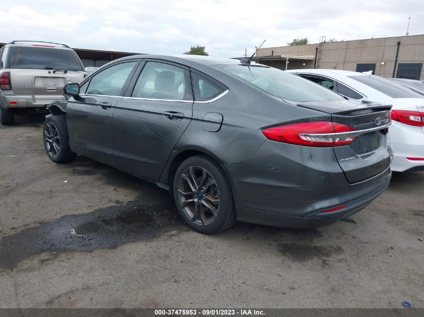 2018 FORD FUSION SE - 3FA6P0HD6JR241243