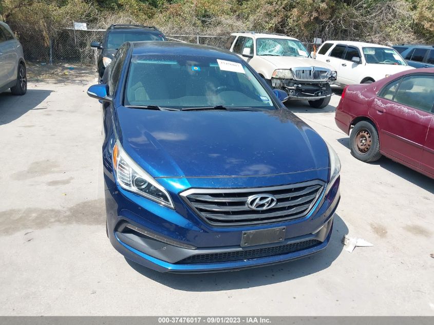 2016 HYUNDAI SONATA 2.4L SPORT - 5NPE34AF6GH264411