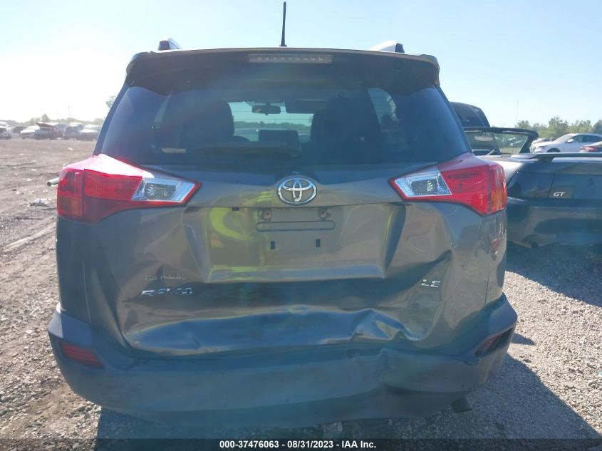 2013 TOYOTA RAV4 LE - JTMZFREVXD5017587