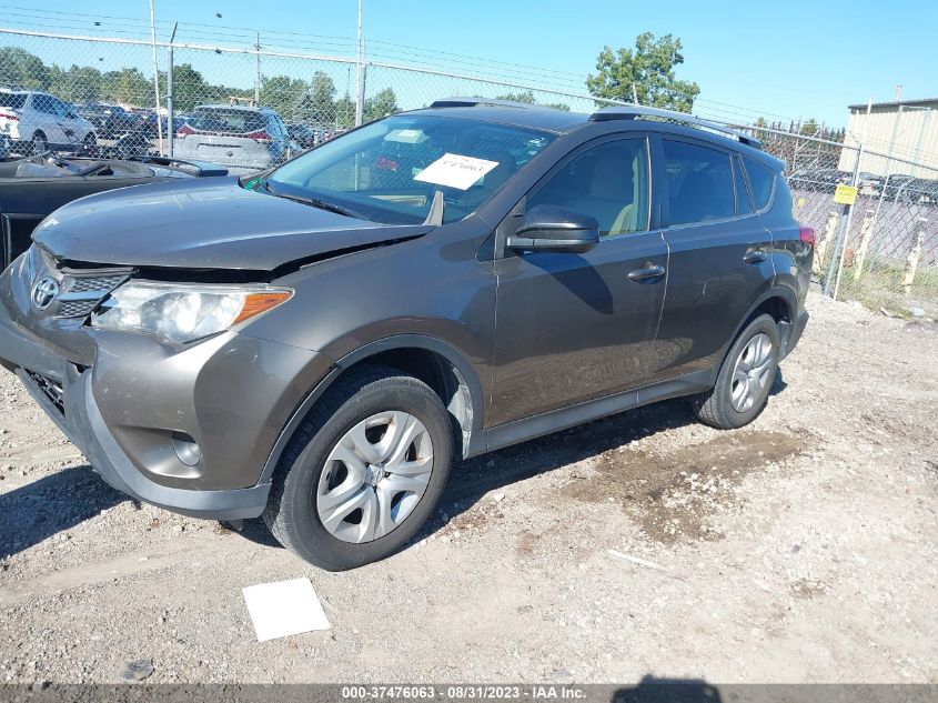 2013 TOYOTA RAV4 LE - JTMZFREVXD5017587