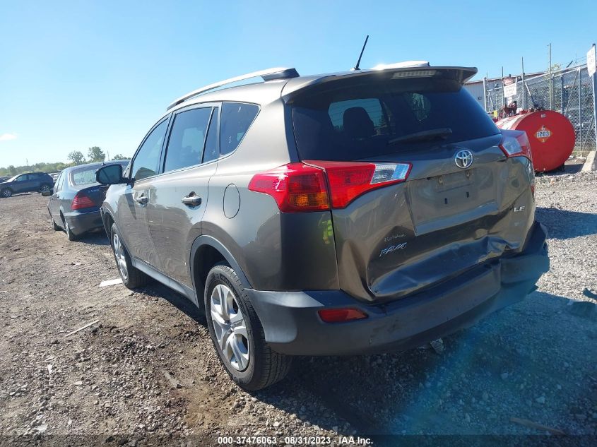 2013 TOYOTA RAV4 LE - JTMZFREVXD5017587
