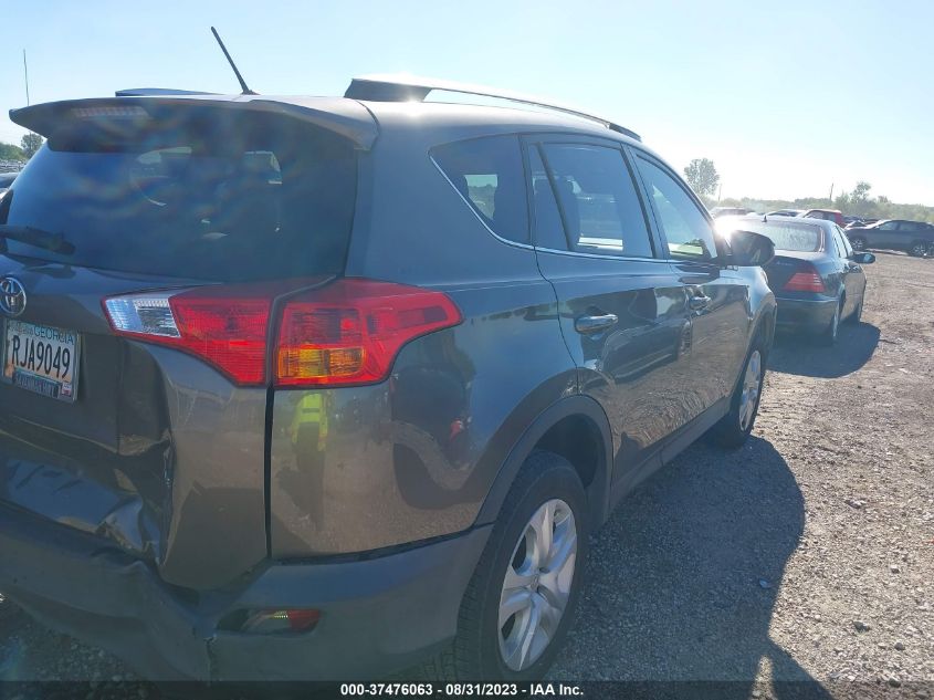 2013 TOYOTA RAV4 LE - JTMZFREVXD5017587