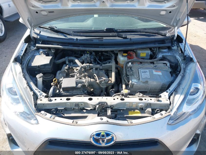 2015 TOYOTA PRIUS C ONE/TWO/THREE/FOUR - JTDKDTB3XF1581998