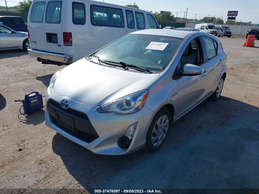 2015 TOYOTA PRIUS C ONE/TWO/THREE/FOUR - JTDKDTB3XF1581998