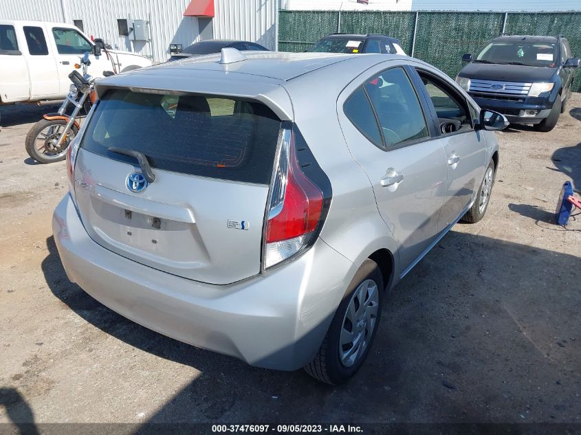 2015 TOYOTA PRIUS C ONE/TWO/THREE/FOUR - JTDKDTB3XF1581998