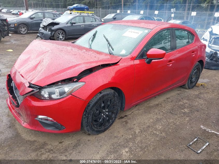 2014 MAZDA MAZDA3 I SPORT - JM1BM1K72E1212767