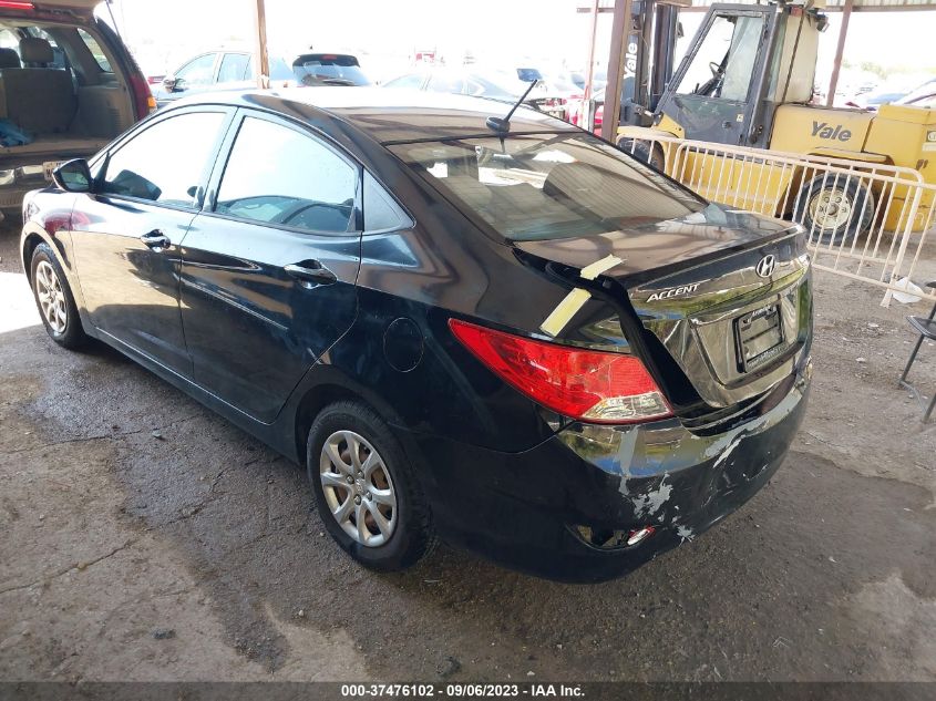 2013 HYUNDAI ACCENT GLS - KMHCT4AE9DU452397