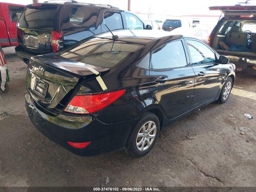 2013 HYUNDAI ACCENT GLS - KMHCT4AE9DU452397