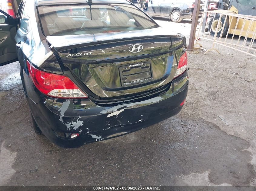 2013 HYUNDAI ACCENT GLS - KMHCT4AE9DU452397