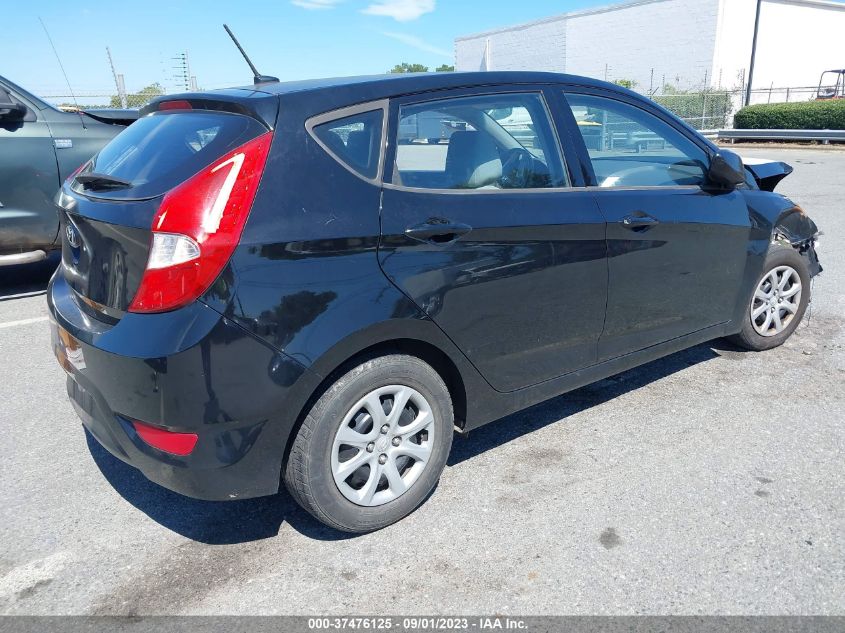 2013 HYUNDAI ACCENT GS - KMHCT5AE8DU112793
