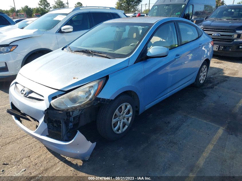 2014 HYUNDAI ACCENT GLS - KMHCT4AEXEU690082