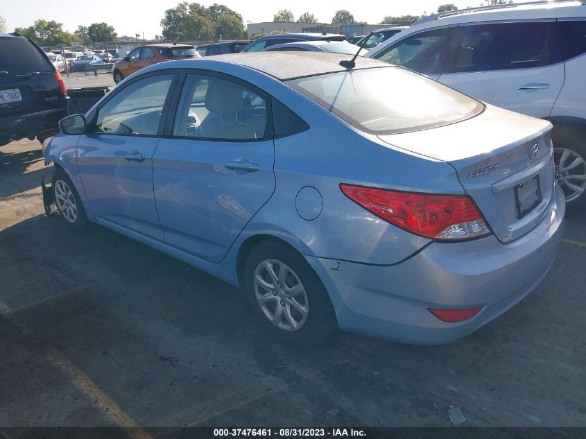 2014 HYUNDAI ACCENT GLS - KMHCT4AEXEU690082