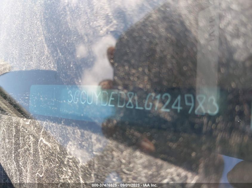 2020 CHEVROLET SILVERADO 1500 LT - 3GCUYDED8LG124983