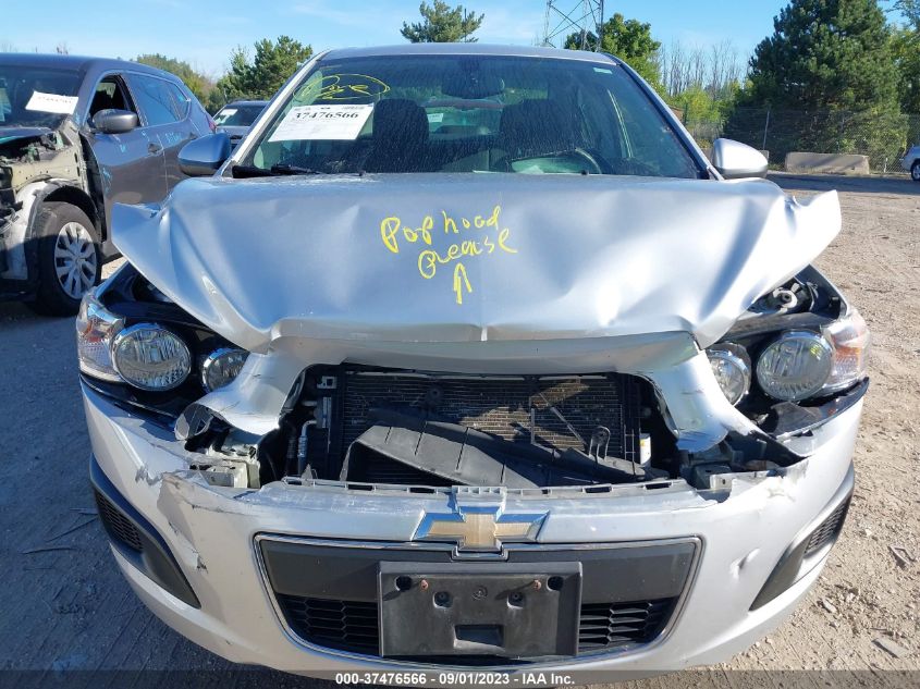 2015 CHEVROLET SONIC LT - 1G1JC5SHXF4172428