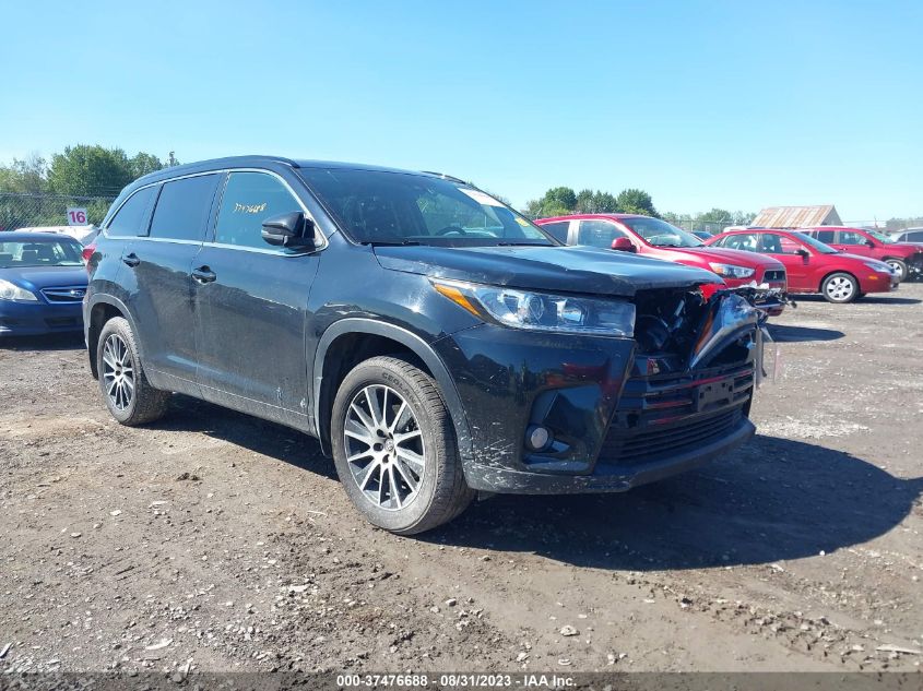 2017 TOYOTA HIGHLANDER XLE/SE - 5TDJZRFH9HS438665