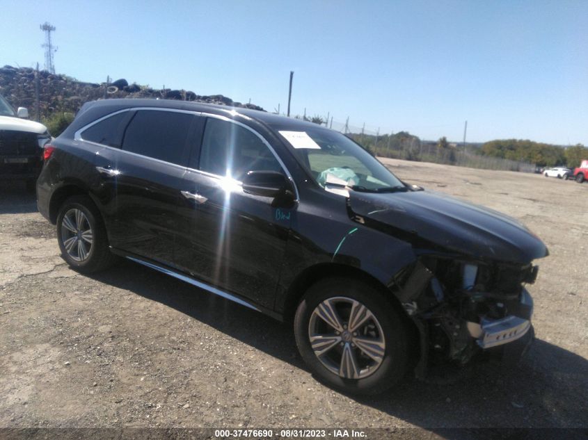 2019 ACURA MDX - 5J8YD4H34KL033101