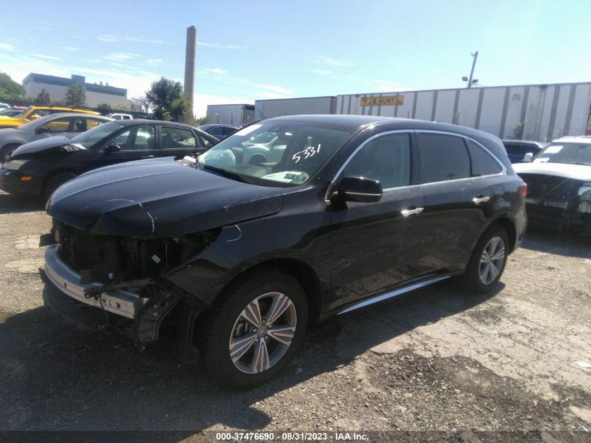 2019 ACURA MDX - 5J8YD4H34KL033101