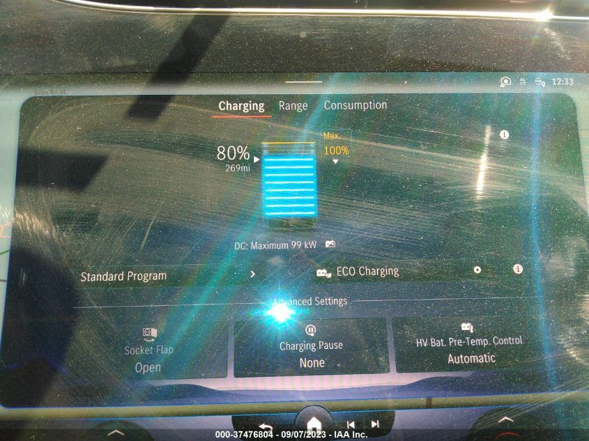 2023 MERCEDES-BENZ EQS 580 SEDAN W1KCG4EBXPA023967