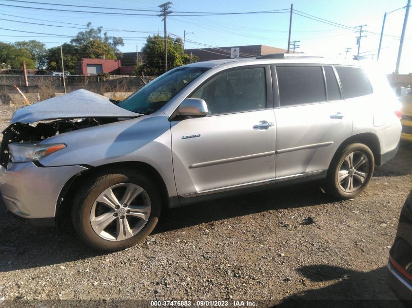 2013 TOYOTA HIGHLANDER LIMITED - 5TDDK3EH5DS177030