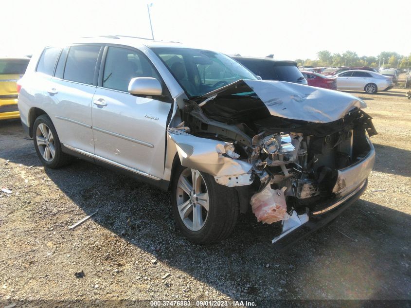 2013 TOYOTA HIGHLANDER LIMITED - 5TDDK3EH5DS177030