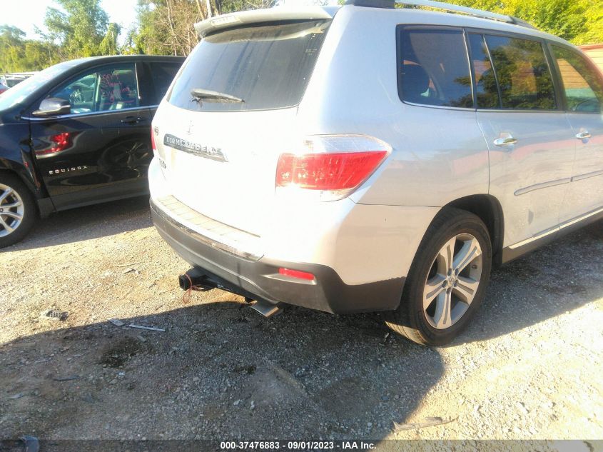 2013 TOYOTA HIGHLANDER LIMITED - 5TDDK3EH5DS177030