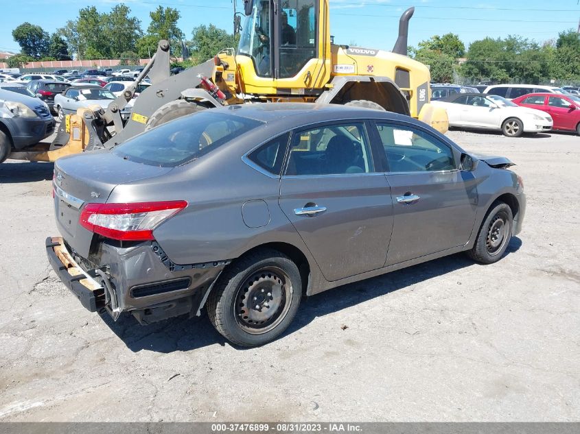 2015 NISSAN SENTRA SR/SL/S/SV/FE  S - 3N1AB7AP3FL629639