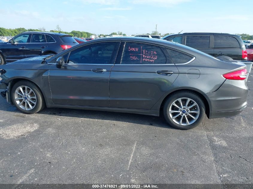 2017 FORD FUSION HYBRID SE - 3FA6P0LU5HR325488