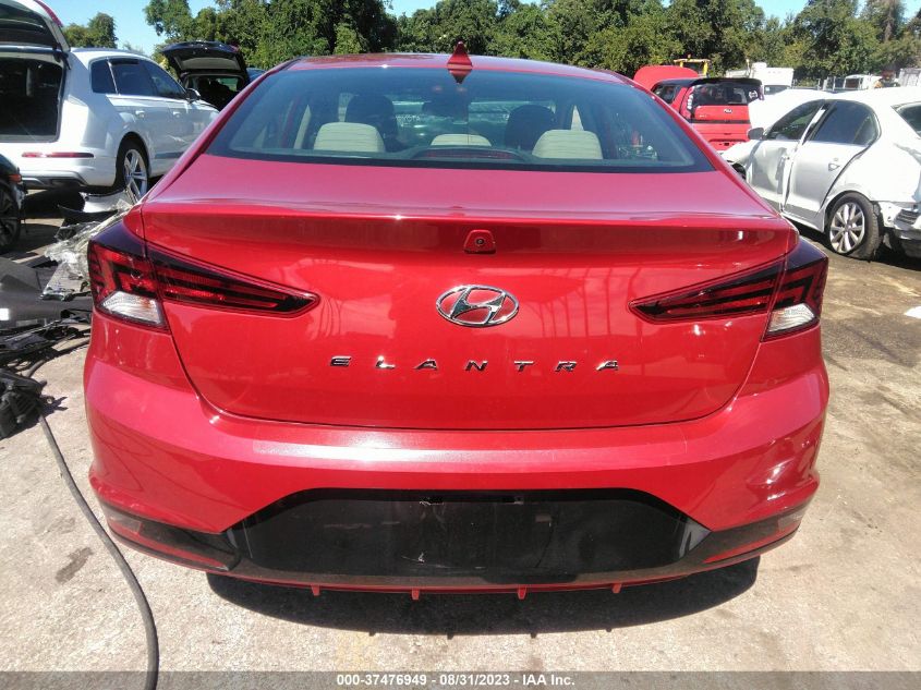 2020 HYUNDAI ELANTRA SEL - KMHD84LF2LU014797