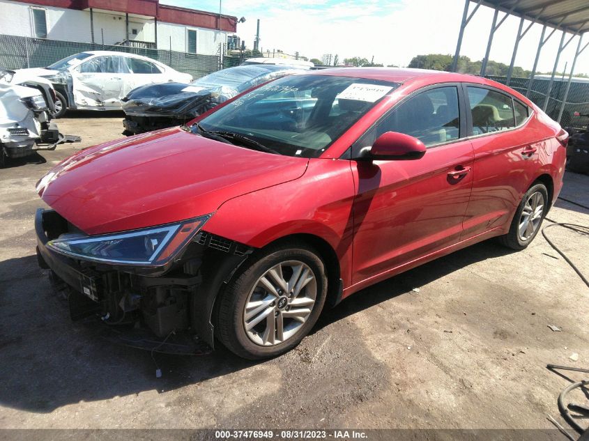 2020 HYUNDAI ELANTRA SEL - KMHD84LF2LU014797