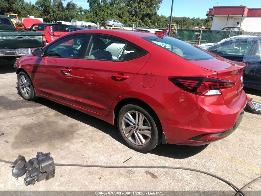 2020 HYUNDAI ELANTRA SEL - KMHD84LF2LU014797